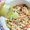 avocado pasta salad vegan gluten free pasta salad with avocado dressing vegan macaroni salad recipe no mayo pasta salads without mayonnaise avocado vinaigrette summer pasta vegetable salads healthy potluck favorites
