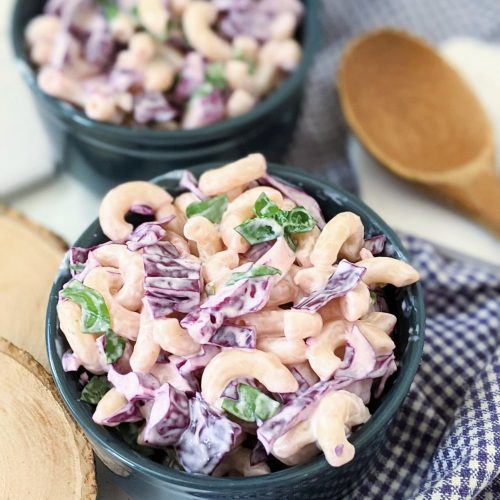 cabbage macaroni salad recipe vegan gluten free dairy free macaroni salad no mayo recipe ranch mac salad summer side dish vegan