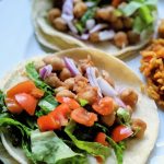 garbanzo bean tacos vegan gluten free