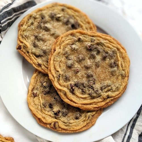 dairy free cookies easy pantry desserts kids will love chocolate chip cookies pantry staple eggs butter giant huge crinkle chocolate chip cookies recipe