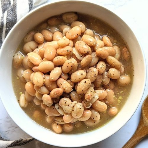 pressure cooker navy beans recipe no soaking white beans in instant pot recipe vegan gluten free high fiber recipes